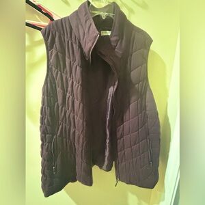 Bagatelle Collection Puffer vest dark purple